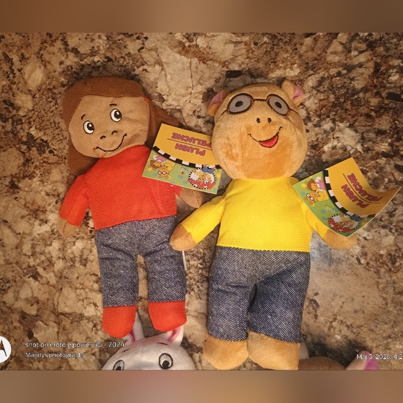 Kids Toy Arthur DW Custom Kids Plush Characters Doll Set - Picture 3 of 4
